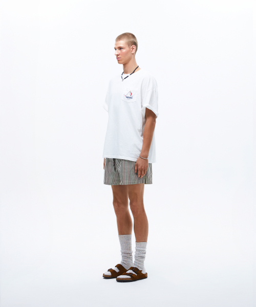 SUNDAY FRUIT MARKET(サンデーフルーツマーケット)の「BOAT POCKET TEE IVORY(Tシャツ/カットソー・メンズ・その他・SMALL/LARGE)」の11枚目の写真