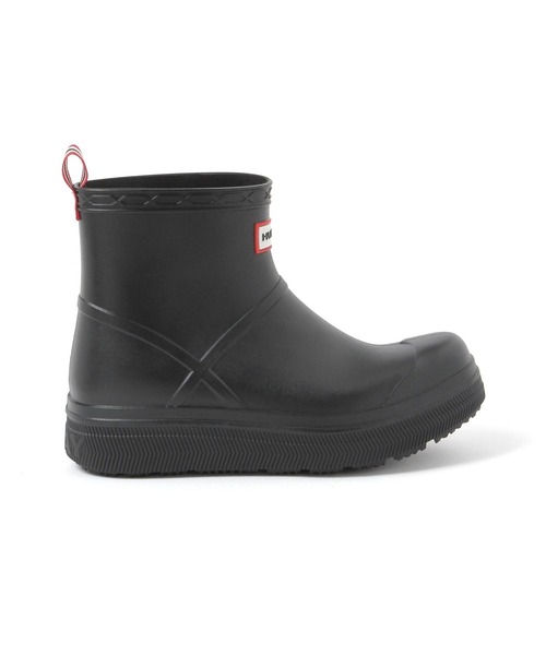 GEORGE'S（ジョージズ）の「【HUNTER】プレイ モールデット ブーツ（レインシューズ・レディース・ブラック・MEDIUM/LARGE）」の3枚目の写真