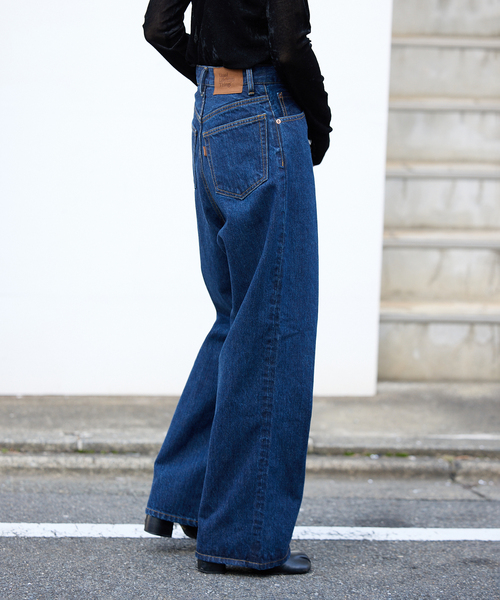 追加5 ULTデニムハイライズルーズ5PKT（デニムパンツ）｜OUTDOOR