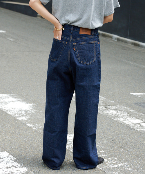 追加5 ULTデニムハイライズルーズ5PKT（デニムパンツ）｜OUTDOOR