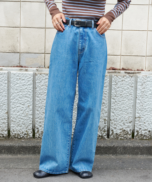 ULTデニムハイライズルーズ5PKT 追加5 ULTデニムハイライズルーズ5PKT（デニムパンツ）｜OUTDOOR