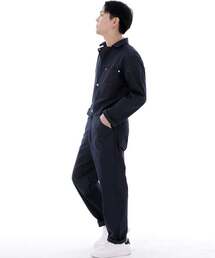 SAINTCREW（セントクルー）の「シティボーイボタンジャンプスーツ CBB-507 ネイビー（つなぎ/オールインワン）」