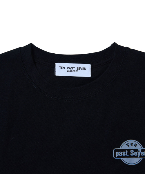 TEN PAST SEVEN（テン ファスト セブン）の「シンボルプリント長袖Tシャツ - ブラック（Tシャツ/カットソー・メンズ・その他・SMALL/MEDIUM/LARGE）」の3枚目の写真
