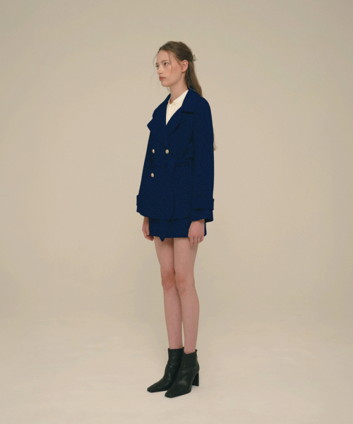 ICE GARDEN A.508(アイス ガーデン エイオーゴンパル)の「Wool Blended Pea-coat(チェスターコート・レディース・その他・SMALL/MEDIUM)」の2枚目の写真