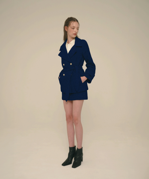 ICE GARDEN A.508(アイス ガーデン エイオーゴンパル)の「Wool Blended Pea-coat(チェスターコート・レディース・その他・SMALL/MEDIUM)」の3枚目の写真
