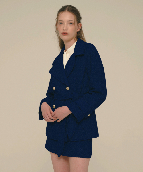ICE GARDEN A.508(アイス ガーデン エイオーゴンパル)の「Wool Blended Pea-coat(チェスターコート・レディース・その他・SMALL/MEDIUM)」の5枚目の写真