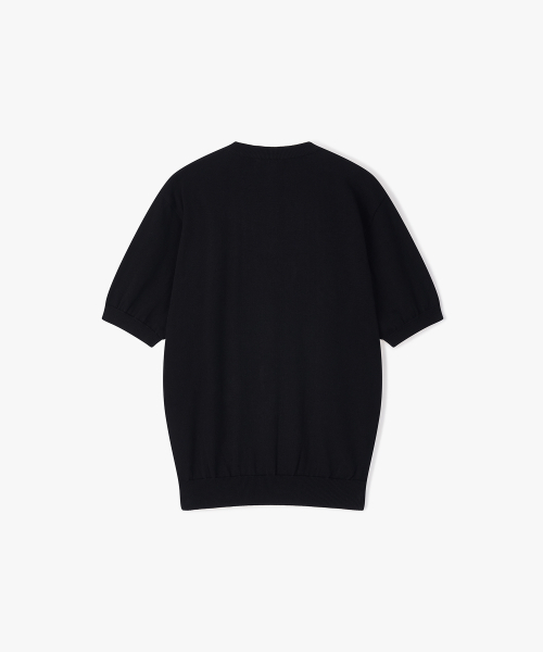 FLAWSROOM(フローズルーム)の「ヘンリーネックコットンニット ブラック(ニット/セーター・メンズ・その他・MEDIUM/LARGE)」の3枚目の写真