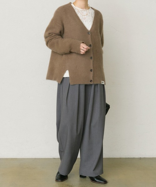 PUAL CE CIN（ピュアルセシン）の「モールペイズリーストレッチレースプルオーバー（Tシャツ/カットソー・レディース・アイボリー/ブラック・FREE）」の12枚目の写真