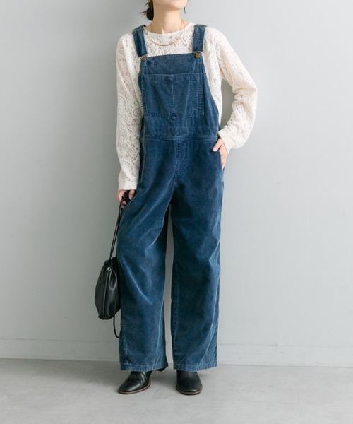 PUAL CE CIN（ピュアルセシン）の「モールペイズリーストレッチレースプルオーバー（Tシャツ/カットソー・レディース・アイボリー/ブラック・FREE）」の15枚目の写真