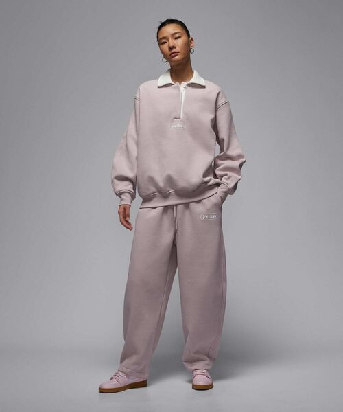 JORDAN BRAND(ジョーダンブランド)の「《セットアップ対応商品》ジョーダン フライト フリース ウィメンズ バギー パンツ / Jordan Flight Fleece Women's Baggy Pants IF1002-627 Particle Rose(スウェットパンツ・レディース・ライトピンク・XL/L/M/S/XS)」の7枚目の写真