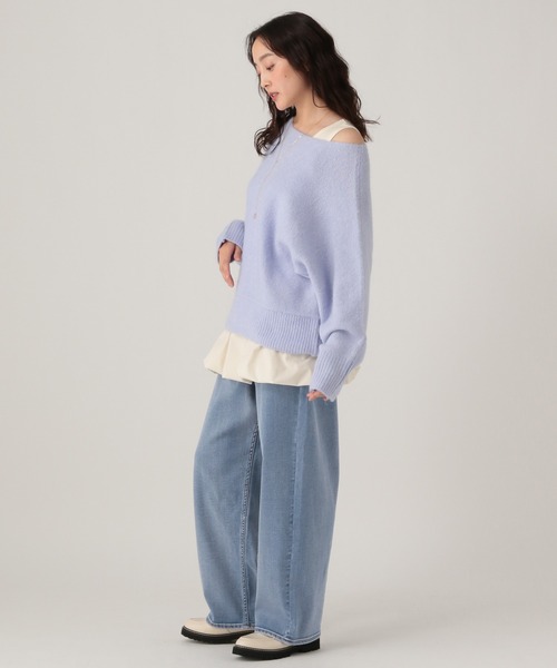 Elura（エルーラ）の「大人カラーカーブデニム/625551（デニムパンツ・レディース・ブラウン/ライトピンク/ブルー・MEDIUM/LARGE）」の12枚目の写真