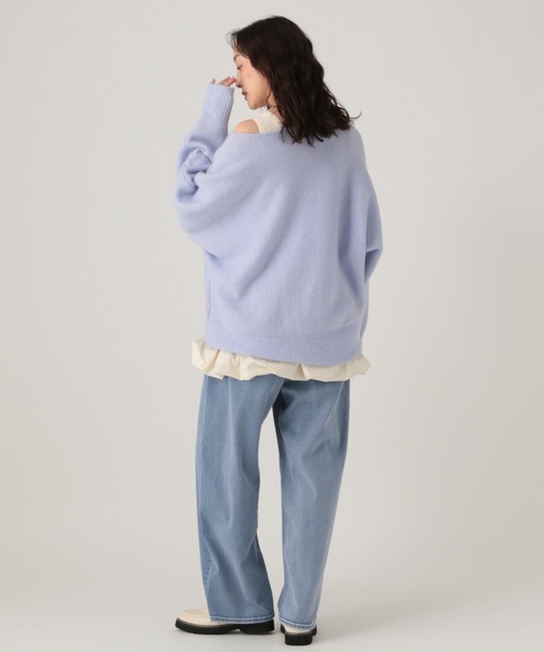 Elura（エルーラ）の「大人カラーカーブデニム/625551（デニムパンツ・レディース・ブラウン/ライトピンク/ブルー・MEDIUM/LARGE）」の13枚目の写真