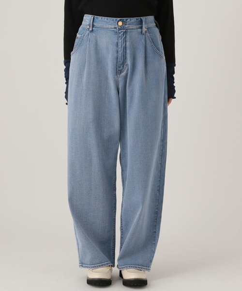 Elura（エルーラ）の「大人カラーカーブデニム/625551（デニムパンツ・レディース・ブラウン/ライトピンク/ブルー・MEDIUM/LARGE）」の14枚目の写真