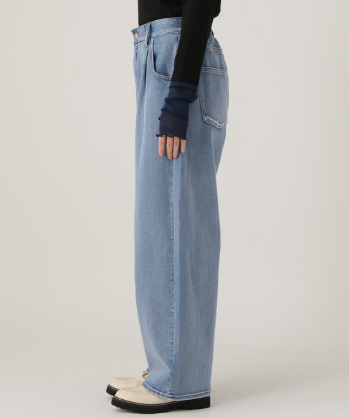 Elura（エルーラ）の「大人カラーカーブデニム/625551（デニムパンツ・レディース・ブラウン/ライトピンク/ブルー・MEDIUM/LARGE）」の15枚目の写真