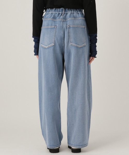 Elura（エルーラ）の「大人カラーカーブデニム/625551（デニムパンツ・レディース・ブラウン/ライトピンク/ブルー・MEDIUM/LARGE）」の16枚目の写真