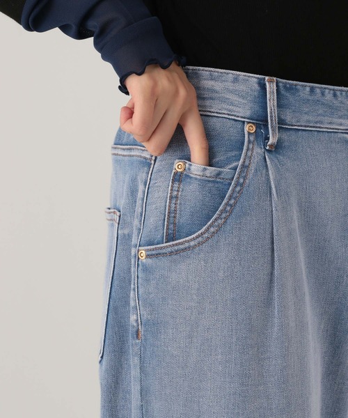 Elura（エルーラ）の「大人カラーカーブデニム/625551（デニムパンツ・レディース・ブラウン/ライトピンク/ブルー・MEDIUM/LARGE）」の21枚目の写真