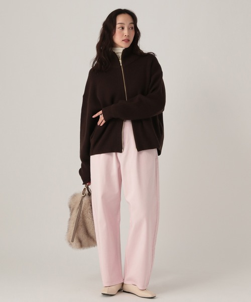 Elura（エルーラ）の「大人カラーカーブデニム/625551（デニムパンツ・レディース・ブラウン/ライトピンク/ブルー・MEDIUM/LARGE）」の5枚目の写真