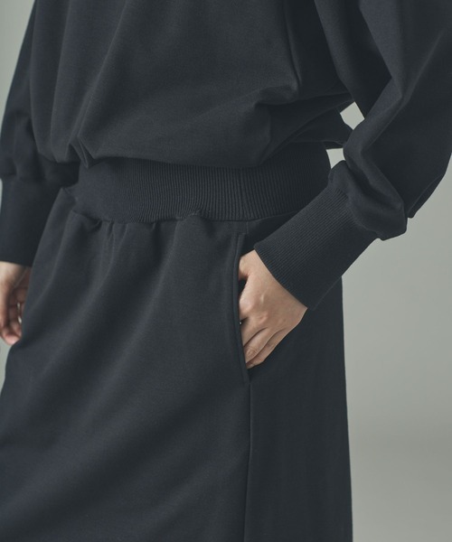 Curensology（カレンソロジー）の「Curensology(カレンソロジー)/ラグウォームリブワンピース（ワンピース・レディース・グレー/ブラック・FREE）」の10枚目の写真