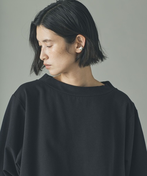 Curensology（カレンソロジー）の「Curensology(カレンソロジー)/ラグウォームリブワンピース（ワンピース・レディース・グレー/ブラック・FREE）」の9枚目の写真