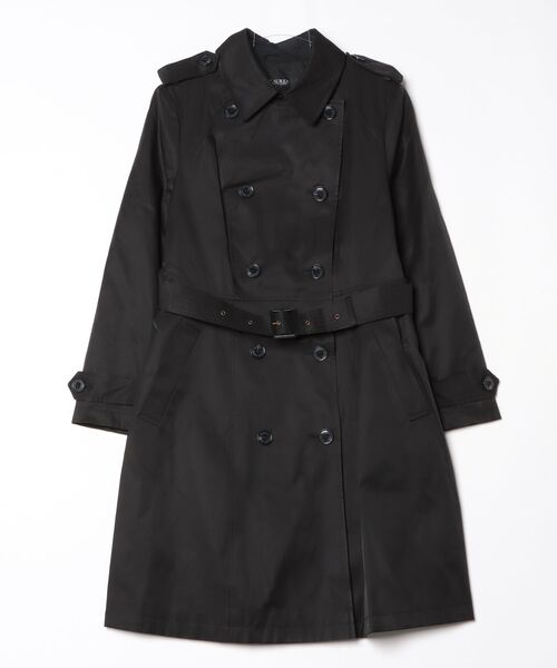 I883 M ポロラルフローレン トレンチコート ブラック レディース I883 M ポロラルフローレン トレンチコート ブラック レディース I883