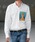 JUNYA WATANABE MAN�i�W���������^�i�x�}���j�́uLUIGI BORRELLI�wTOVE�xPRINT SHIRT�i�V���c/�u���E�X�j�v�b�z���C�g