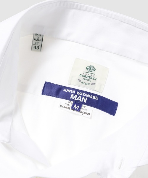 JUNYA WATANABE MAN（ジュンヤワタナベマン）の「LUIGI BORRELLI『TOVE』PRINT SHIRT（シャツ/ブラウス・メンズ・ホワイト・M）」の4枚目の写真