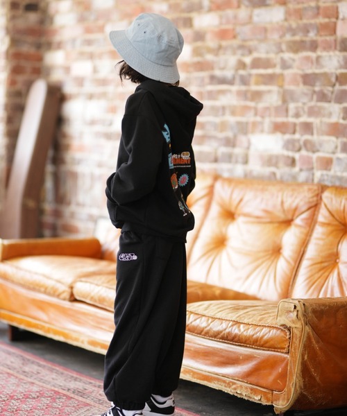 ELEMENT(エレメント)の「ELEMENT/エレメント ACOMPANY HOOD YOUTH キッズ パーカー BG025021(パーカー・キッズ・ホワイト×ブルー/ブラック×ホワイト・130cm/140cm/150cm/160cm)」の11枚目の写真