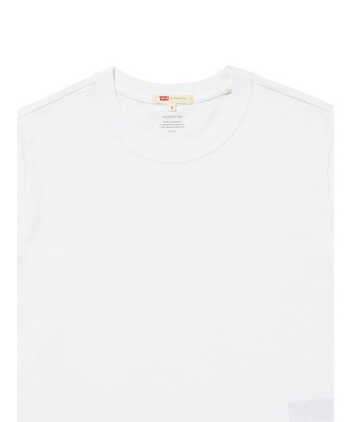 Levi's(リーバイス)の「Levi's/リーバイス スラブTシャツ(Tシャツ/カットソー・レディース・ホワイト・M/S/XS)」の3枚目の写真
