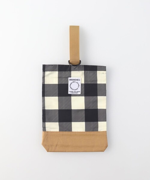 BRANSHES（ブランシェス）の「シューズバッグ（バックパック/リュック・キッズ・ブラック/ベージュ・FREE）」の3枚目の写真