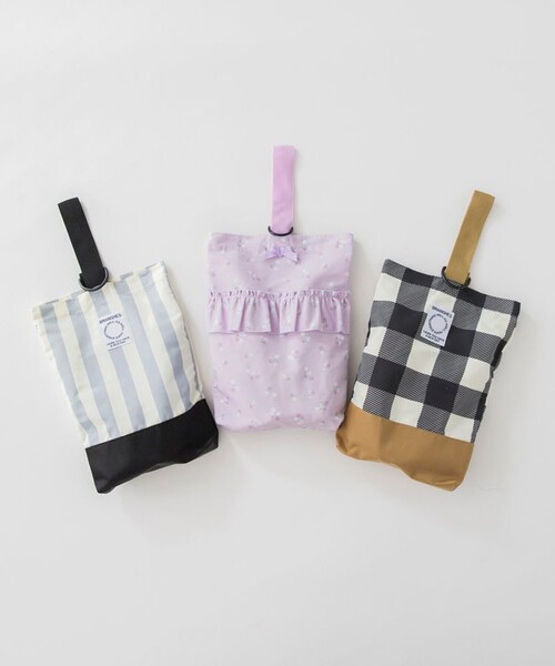 BRANSHES（ブランシェス）の「シューズバッグ（バックパック/リュック・キッズ・ブラック/ベージュ・FREE）」の6枚目の写真