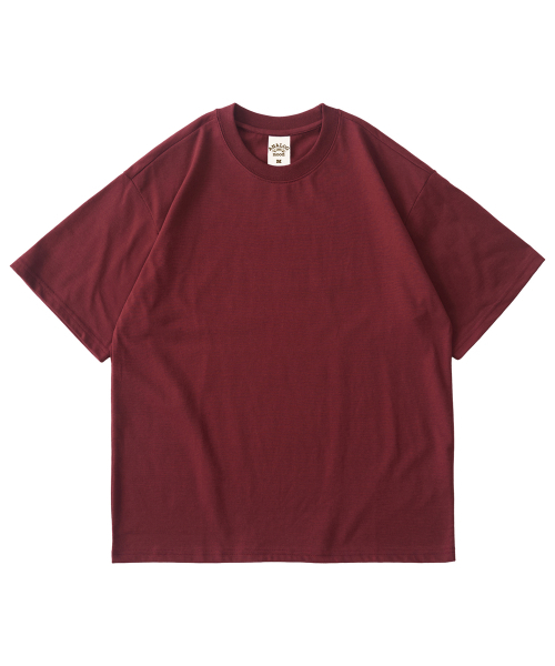 ANALOG MOOD(アナログムード)の「ソフト無地半袖Tシャツ(ワイン)(Tシャツ/カットソー・レディース・その他・2XL/L/M/S/XL)」の2枚目の写真