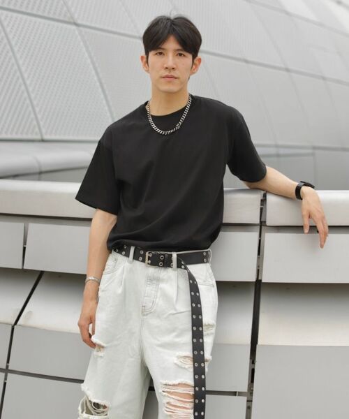 ANALOG MOOD(アナログムード)の「ソフト無地半袖Tシャツ(ワイン)(Tシャツ/カットソー・レディース・その他・2XL/L/M/S/XL)」の7枚目の写真