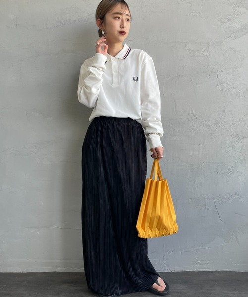 雙條紋 長袖POLO衫 M3636