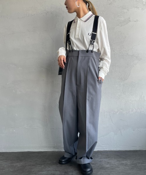雙條紋 長袖POLO衫 M3636
