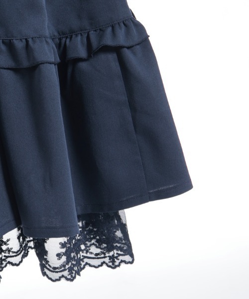 axes femme POETIQUE（アクシーズファムポエティック）の「姫袖風ジャンスカドッキングワンピース（ワンピース・レディース・ネイビー/ブラック/ピンク・MEDIUM）」の10枚目の写真