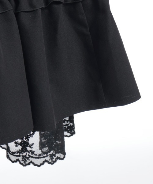 axes femme POETIQUE（アクシーズファムポエティック）の「姫袖風ジャンスカドッキングワンピース（ワンピース・レディース・ネイビー/ブラック/ピンク・MEDIUM）」の18枚目の写真