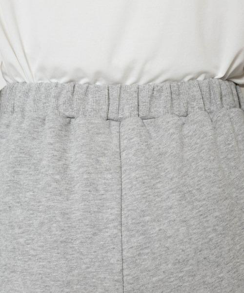 BARNYARDSTORM（バンヤードストーム）の「BARNYARDSTORM / 裏毛ステンシルパンツ【一部店舗限定】（スウェットパンツ・レディース・ホワイト/グレー・FREE）」の6枚目の写真