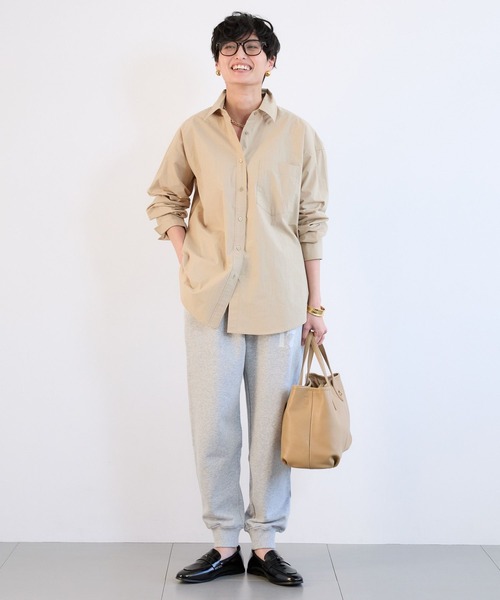 BARNYARDSTORM（バンヤードストーム）の「BARNYARDSTORM / 裏毛ステンシルパンツ【一部店舗限定】（スウェットパンツ・レディース・ホワイト/グレー・FREE）」の12枚目の写真