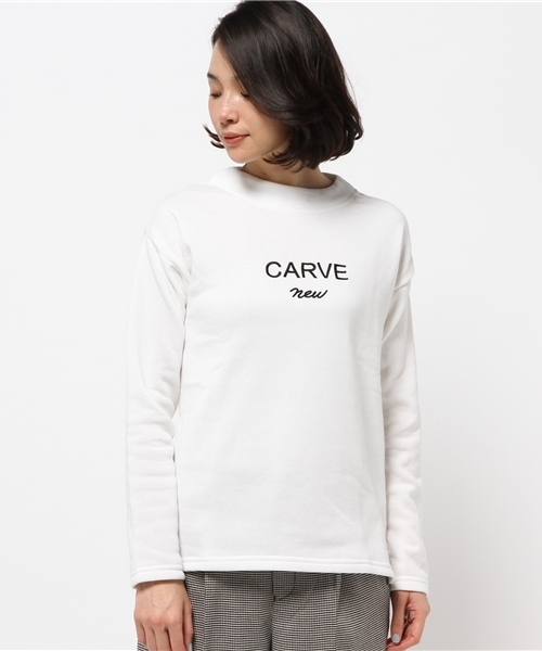 ikka(イッカ)の「ウレタン刺繍裏起毛ハイネック(Tシャツ/カットソー・レディース・ホワイト/グレー/ブラック・LARGE/MEDIUM)」の7枚目の写真