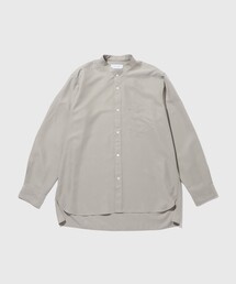 ADAM ET ROPE'（アダムエロペ）の「スエードタッチ レーヨンバンドカラーシャツ（シャツ/ブラウス）」