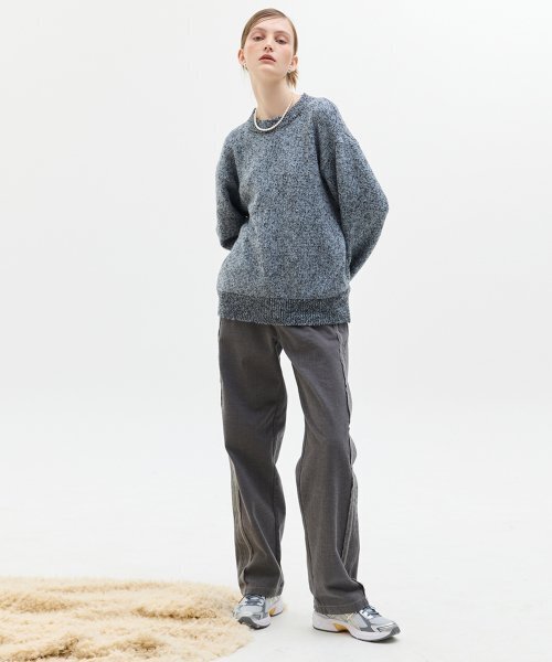 LARTIGENT(ラーティゼン)の「LX STITCH COTTON PANTS(CHARCOAL)(その他パンツ・レディース・その他・M/S)」の2枚目の写真