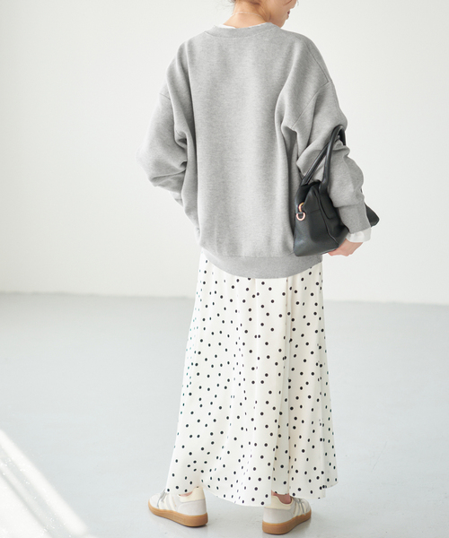 Spick & Span（スピックアンドスパン）の「《一部店舗+WEB限定》2枚SET ルーズニット&カット（ニット/セーター・レディース・ブラック/グリーン/ブラウン/ライトグレー・FREE）」の22枚目の写真