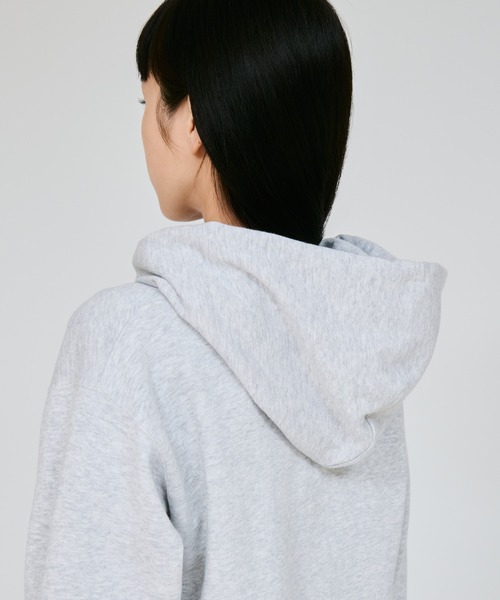 Champion(チャンピオン)の「【Champion/チャンピオン】レディース ジップフーデッドスウェットシャツ(パーカー・レディース・オフホワイト/レッド系その他3/ネイビー/オリーブ/ブラック/アッシュグレー・MEDIUM/SMALL/X-LARGE/LARGE)」の9枚目の写真