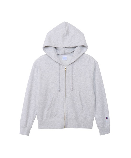 Champion(チャンピオン)の「【Champion/チャンピオン】レディース ジップフーデッドスウェットシャツ(パーカー・レディース・オフホワイト/レッド系その他3/ネイビー/オリーブ/ブラック/アッシュグレー・MEDIUM/SMALL/X-LARGE/LARGE)」の14枚目の写真
