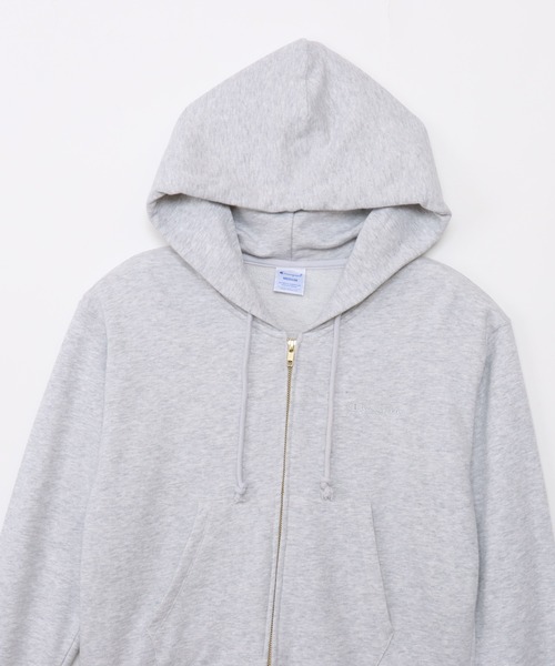 Champion(チャンピオン)の「【Champion/チャンピオン】レディース ジップフーデッドスウェットシャツ(パーカー・レディース・オフホワイト/レッド系その他3/ネイビー/オリーブ/ブラック/アッシュグレー・MEDIUM/SMALL/X-LARGE/LARGE)」の16枚目の写真