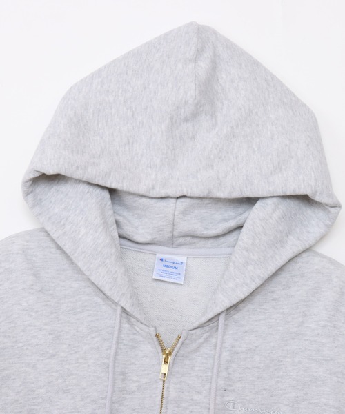 Champion(チャンピオン)の「【Champion/チャンピオン】レディース ジップフーデッドスウェットシャツ(パーカー・レディース・オフホワイト/レッド系その他3/ネイビー/オリーブ/ブラック/アッシュグレー・MEDIUM/SMALL/X-LARGE/LARGE)」の17枚目の写真