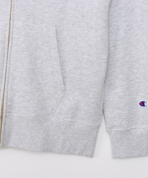 Champion(チャンピオン)の「【Champion/チャンピオン】レディース ジップフーデッドスウェットシャツ(パーカー・レディース・オフホワイト/レッド系その他3/ネイビー/オリーブ/ブラック/アッシュグレー・MEDIUM/SMALL/X-LARGE/LARGE)」の18枚目の写真
