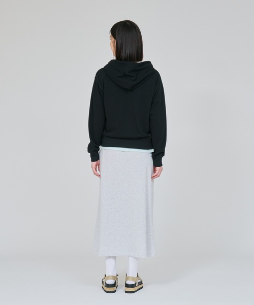 Champion(チャンピオン)の「【Champion/チャンピオン】レディース ジップフーデッドスウェットシャツ(パーカー・レディース・オフホワイト/レッド系その他3/ネイビー/オリーブ/ブラック/アッシュグレー・MEDIUM/SMALL/X-LARGE/LARGE)」の21枚目の写真