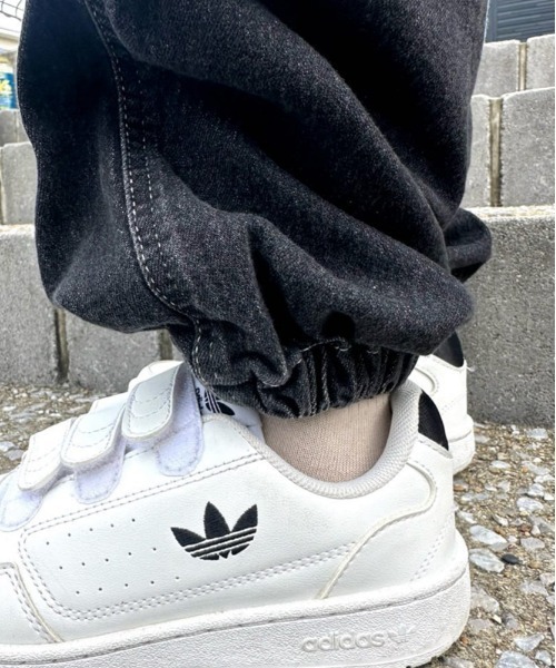 MPS（エムピーエス）の「【MPS】デニムジョガーパンツ ( キッズ/ ウエストゴム / リラックスフィット / アンクルリブ)（その他パンツ・キッズ・ブラック/ダークインディゴブルー・130/140/150/160）」の10枚目の写真