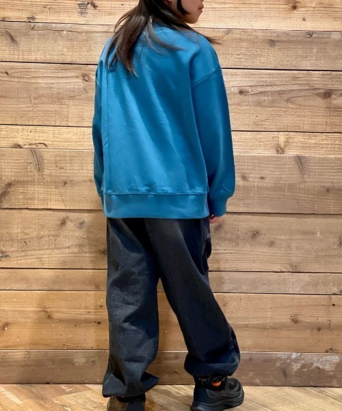 MPS（エムピーエス）の「【MPS】デニムジョガーパンツ ( キッズ/ ウエストゴム / リラックスフィット / アンクルリブ)（その他パンツ・キッズ・ブラック/ダークインディゴブルー・130/140/150/160）」の22枚目の写真